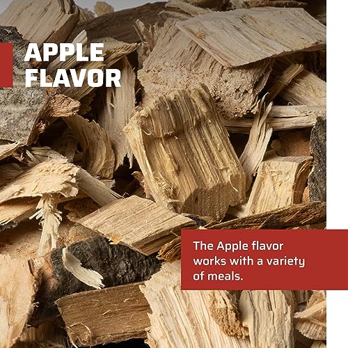 Camp Chef Premium Hardwood Chips - Wood Chips for Smoking & Outdoor Grilling - Compatible with Pellet Grills, Smokers & Barbecues - Made in The USA - Apple, 192 cu in - Image 2