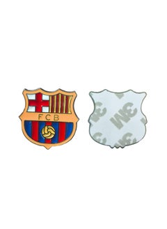 FCB 3 Pieces of Barcelona Metal Sticker for Mobile or Any Smooth Surface  - Image 2