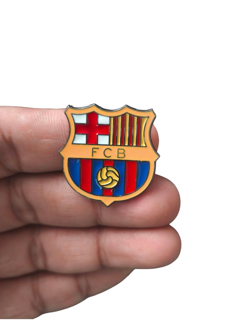 إف سي بي 3 قطع من ملصقات برشلونة المعدنية للجوال أو أي سطح أملس  - Image 3