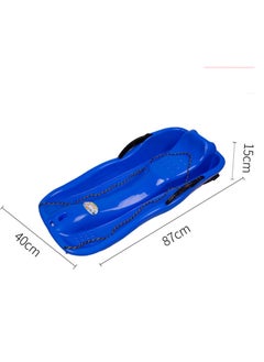 Generic Portable Snow Sleds for Kids Adult Beetle Shaped Round Sand Slider Board Anti-Skid Outdoor Skiing Board Gift  - Image 5