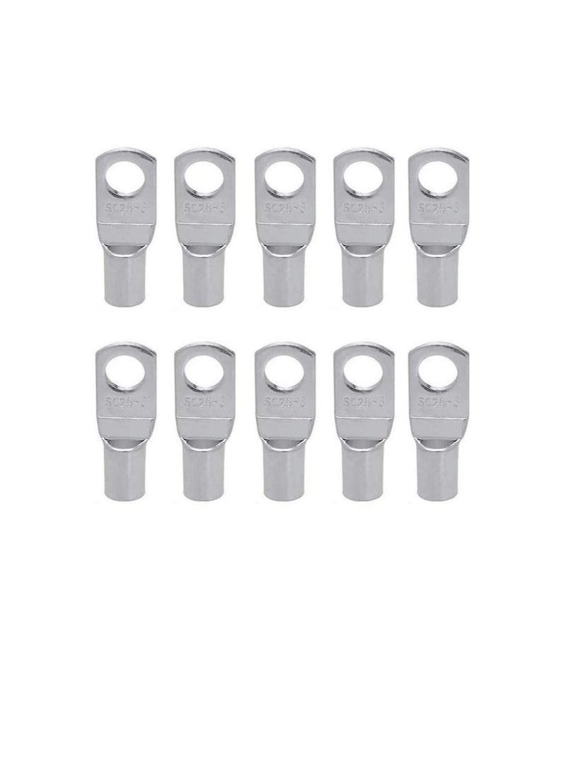 Copper Cable Lugs 10Pcs Set-Wire Terminals, Connector Cable lugs Ring Battery SC Terminals, for Marine, Solar, Automotive, Electric, Home Applications etc (Hole Size 16mm, Cable Size 185mm)  - Image 1
