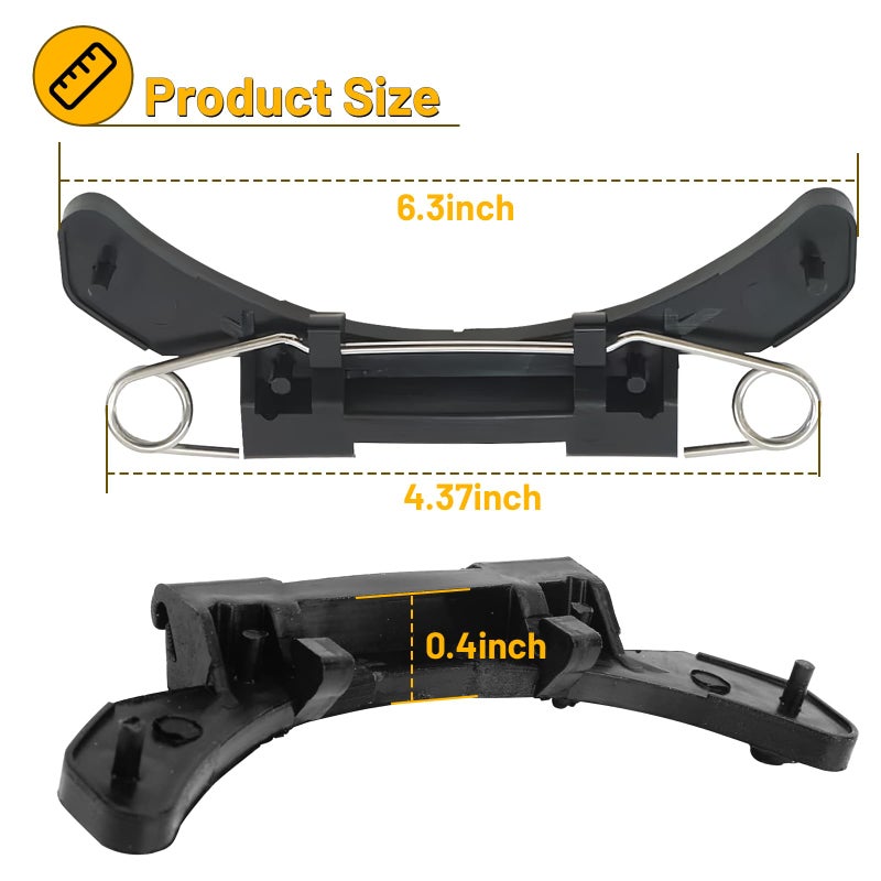 Gztoyu Fuel Door Hinge Bracket Reinforced Parts Fit for Volvo V70 XC70 S60 S80 XC90 XC60 S90 31265160 - Image 4