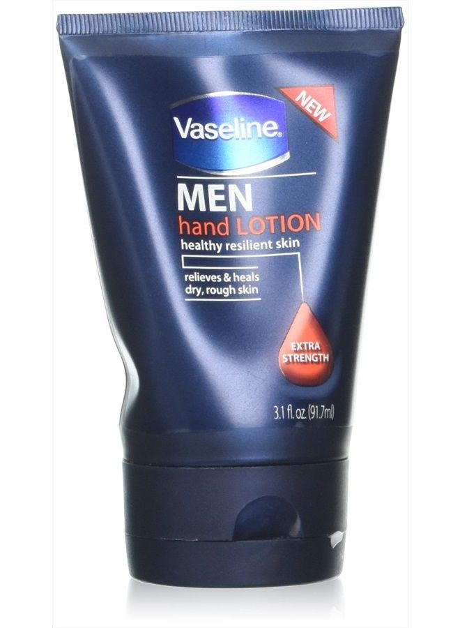 Vaseline for Men Hand Lotion, Extra Strength, 3.1 oz - Image 1