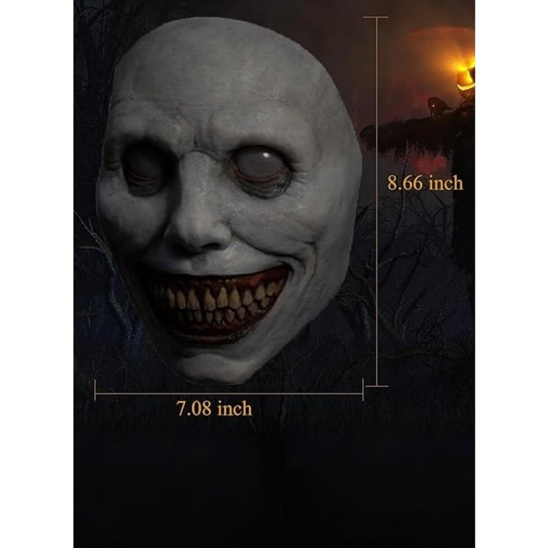 Scary Ghost Latex Mask, 22 cm - Image 2