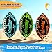 NovaEdge Hydro Water Football 925in Waterproof Pool Football with Real Double Laces Lightweight Grip Ball for Kids Teens Adults Great for Beach Lake Outdoor Games Fun Birthday or Easter Gift - Image 4