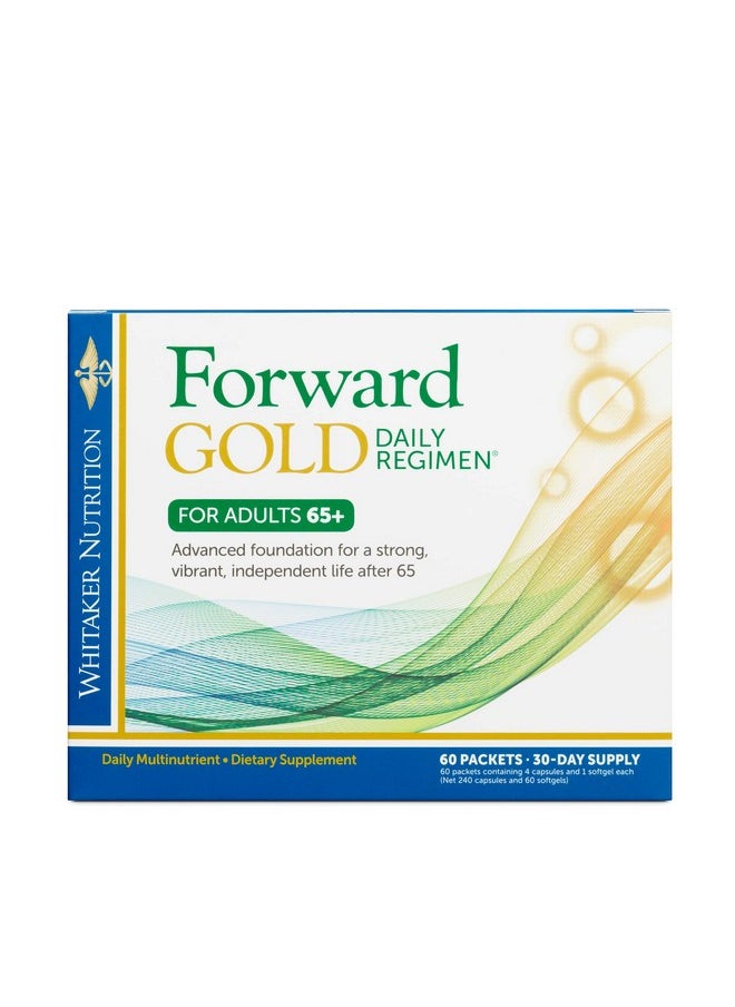 Dr. Whitaker - Forward Gold Daily Regimen Multinutrient Vitamin Supplement For Adults 65+ 60 Packets (30Day Supply) - Image 1