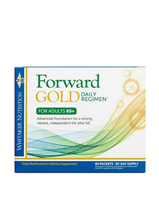 Dr. Whitaker - Forward Gold Daily Regimen Multinutrient Vitamin Supplement For Adults 65+ 60 Packets (30Day Supply) - Image 1