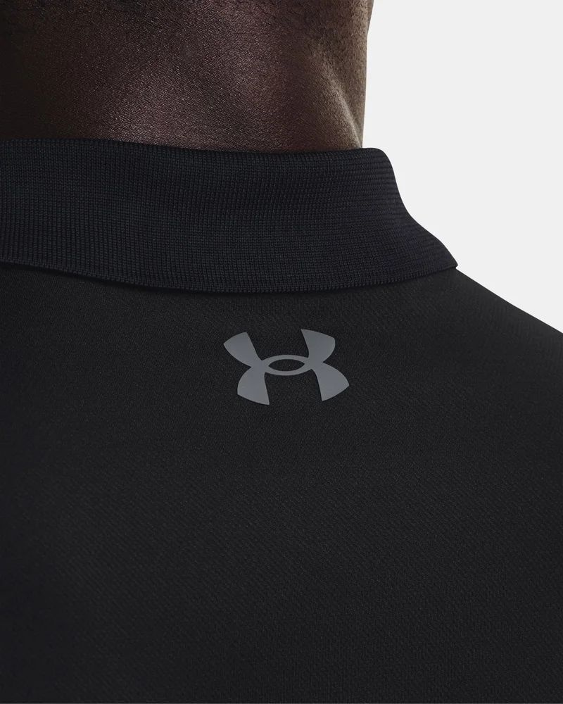 Under Armour Black Men's UA Performance 3.0 Polo Shirt for Men | Best Price UAE