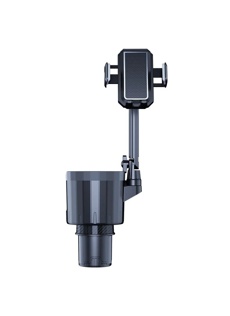 SS 360 rotating adjustable mobile holder and car drink cup holder, car cup mount holder expander for cars  - Image 1