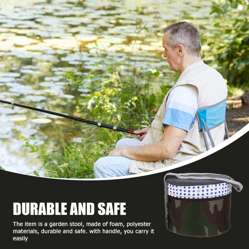 Portable Weeding Stool Lightweight Foam Camping Seat Foldable Outdoor Garden Fishing - Image 5