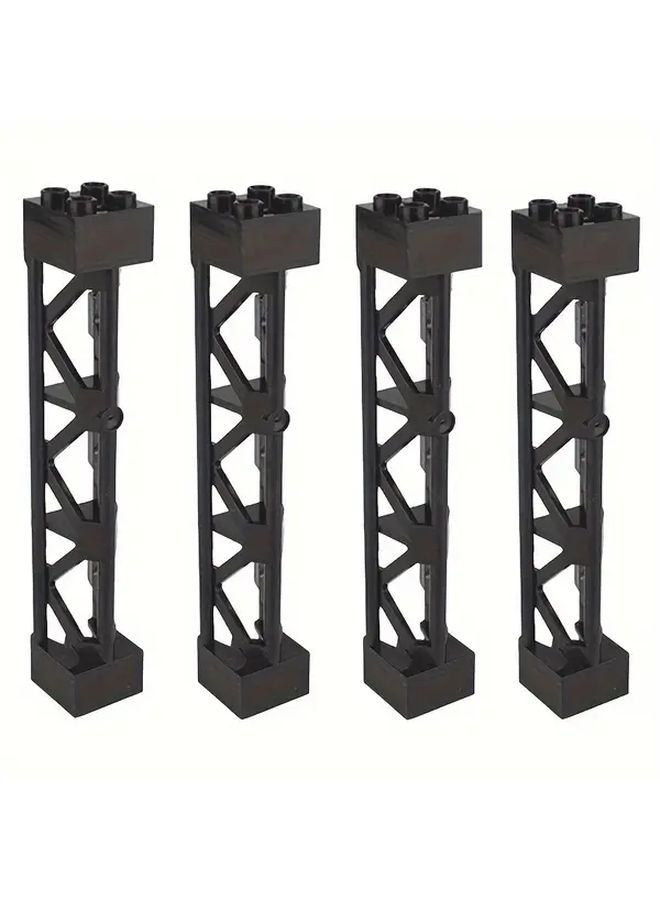 Double Sided 16x32 Dots Black Baseplate Transparent Building Blocks City Construction Bricks Toy - Image 5