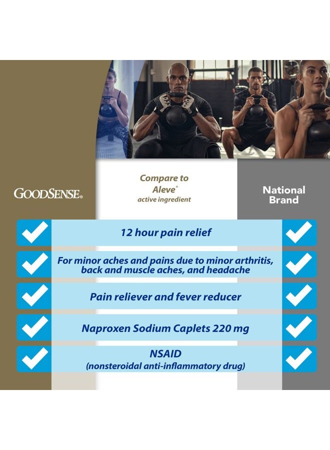 GOODSENSE Naproxen Sodium Tablets, 220 mg, 400 Count - Image 2
