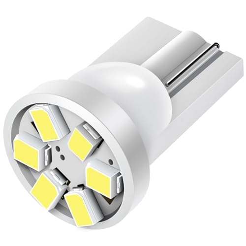 cciyu T10 Wedge 147 LED Light Bubs White 194 168 LED Bulbs Instrument Panel Gauge Dash Light - Image 1
