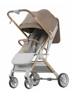 BABYCARA Lightweight Baby Stroller for Newborn Aluminium Frame with Reversible Handle and Adjust Height Include Cup Holder & Storage Basket  - Image 1
