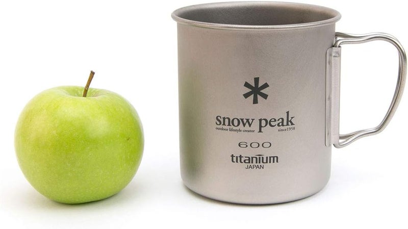 Snow Peak كوب سنو بيك تي-سينجل 600 - كوب تخييم وحمل خفيف من التيتانيوم الفائق الخفة - Image 3
