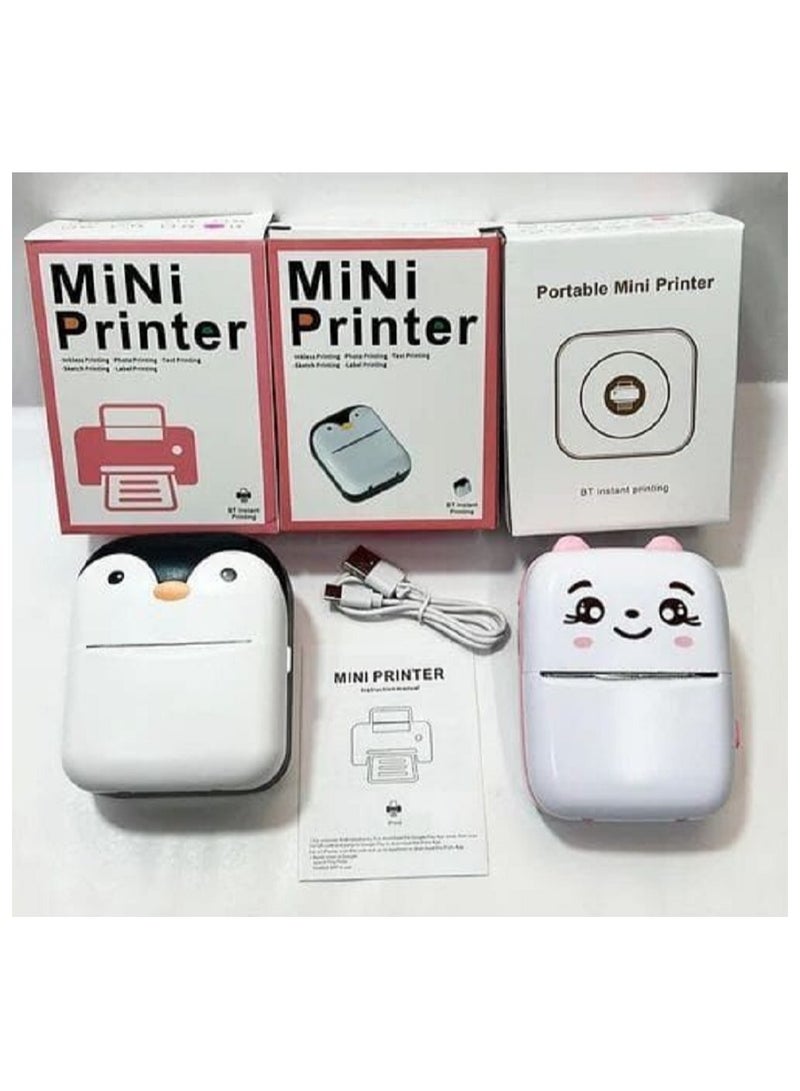 Mini Smartphone Photo Printer Smart Instant Pocket Wireless Mini Printer - Image 1