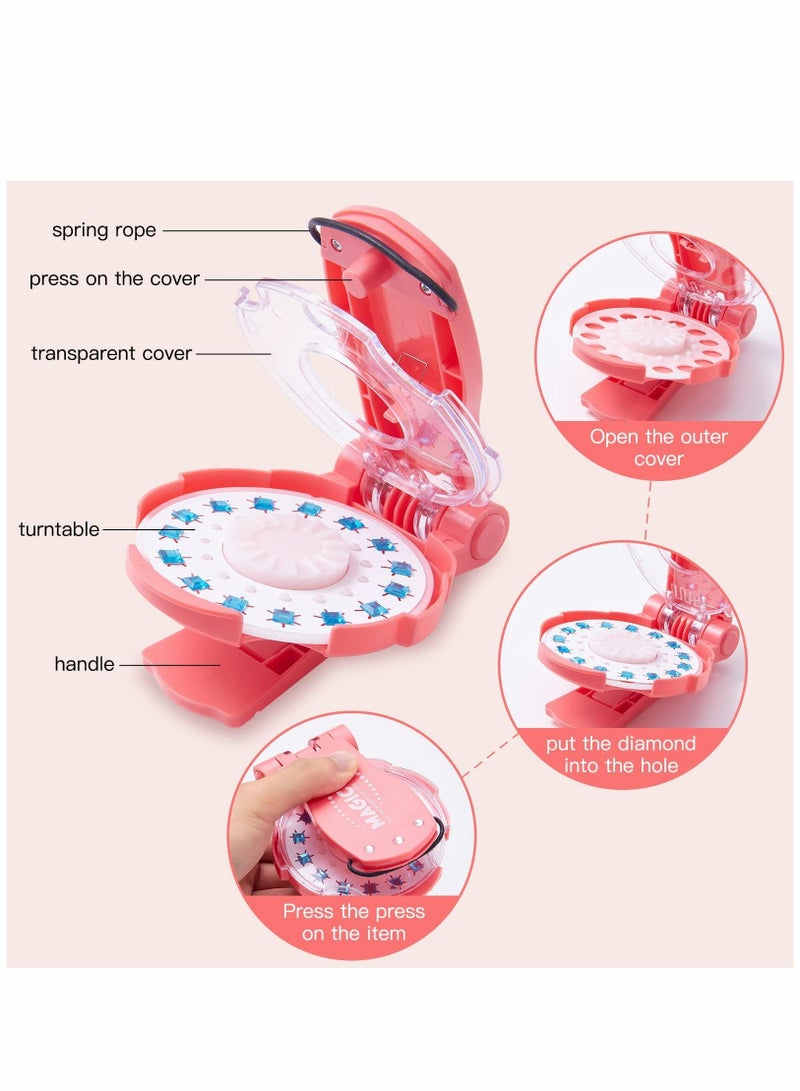 Blingbling Hair Gems, Ultimate, Radiance, Glam Collection, Comes with Styling Tool, 75 Gems 5 Colors, Refill Rhinestone Sticker Tool Kit Rhinestones, or Nail Jewels - Image 5