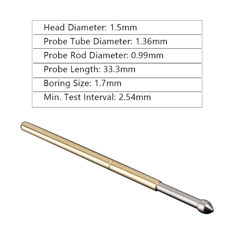 SP Test Probe Pressure Pins 8mm Diameter Stainless Steel Testing Needle for Efficient Procedures - Image 5