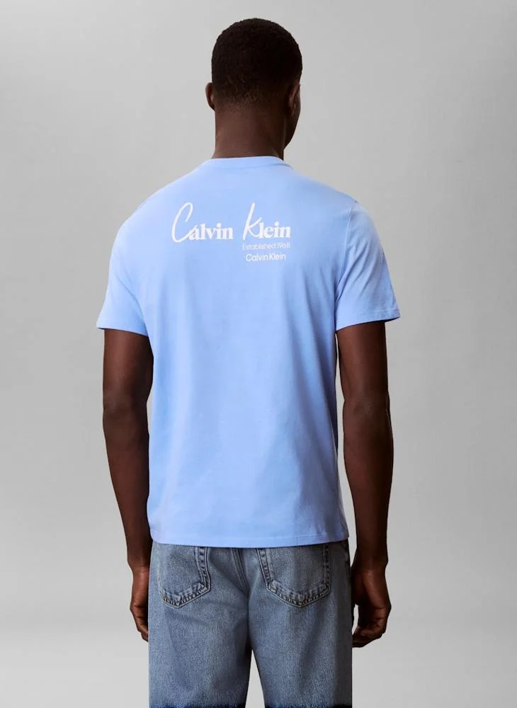 Calvin Klein Jeans  New York Logo Graphic T-Shirt for Men | Best Price UAE