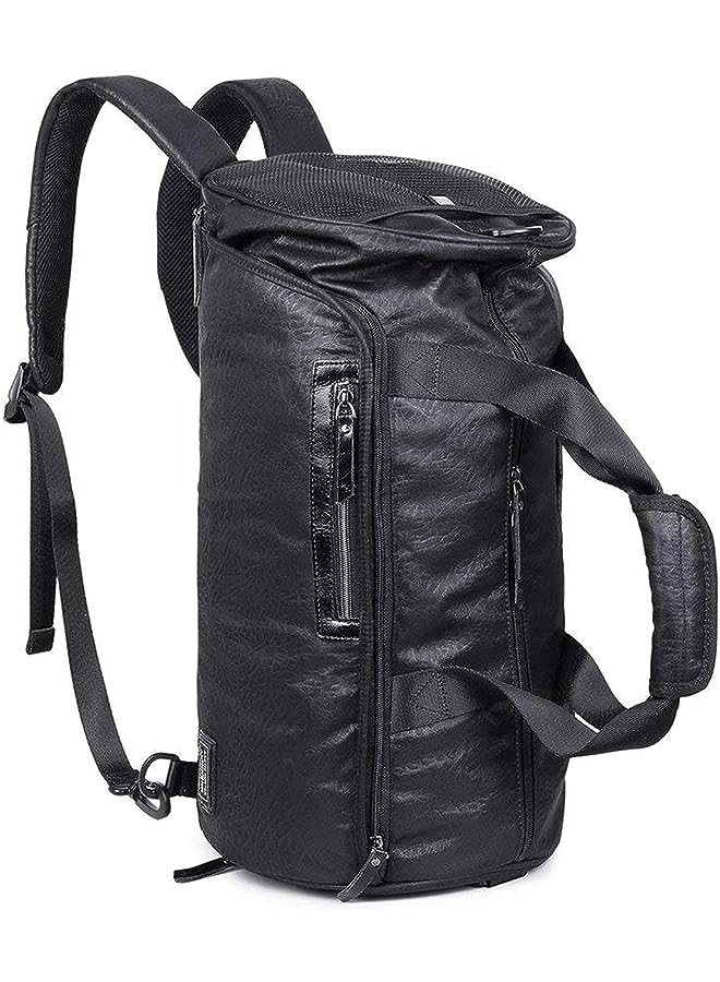 ARCTIC HUNTER Bag with Shoes Compartment, Waterproof Travel Duffel Hand Bag Large Size For Men and Women (Black) - Image 1