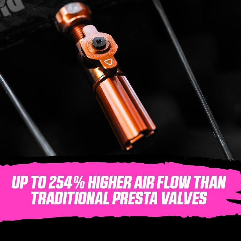 Muc Off Muc-Off Big Bore Hybrid Tubeless Valves - Iridescent 35mm - Image 4