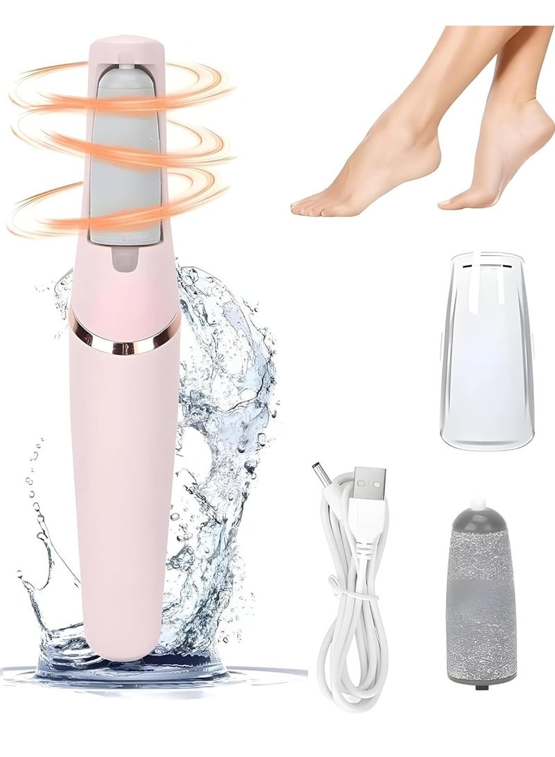 Rechargeable Electric Foot Peeler - Waterproof Callus Remover, Foot Scrub for Rough Skin Removal - Image 1