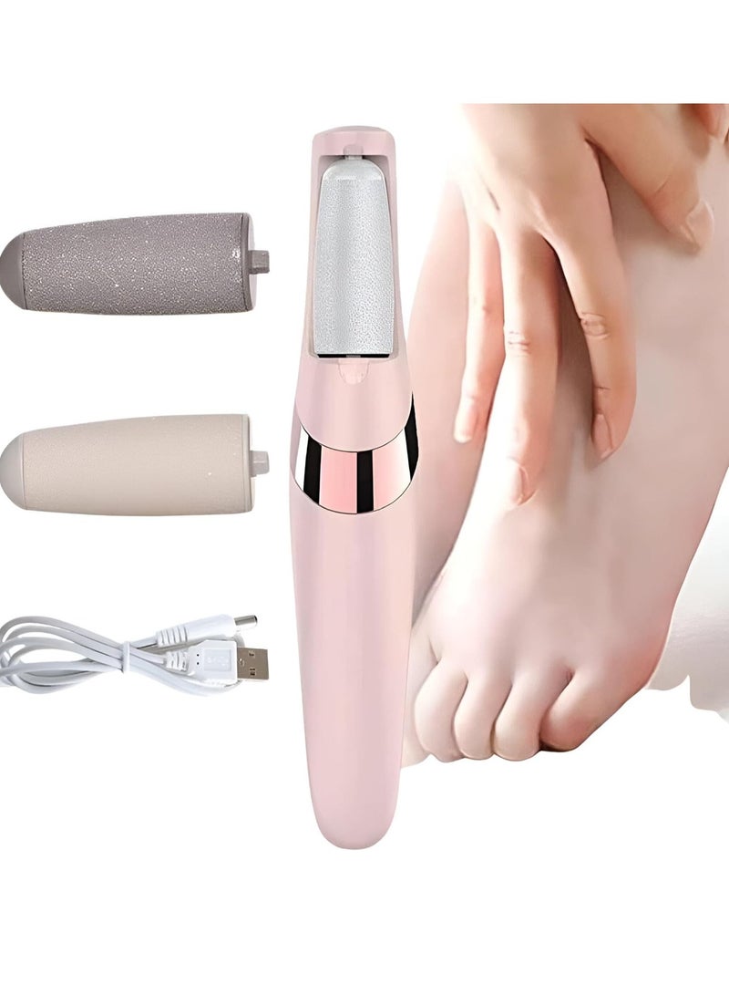 Rechargeable Electric Foot Peeler - Waterproof Callus Remover, Foot Scrub for Rough Skin Removal - Image 4