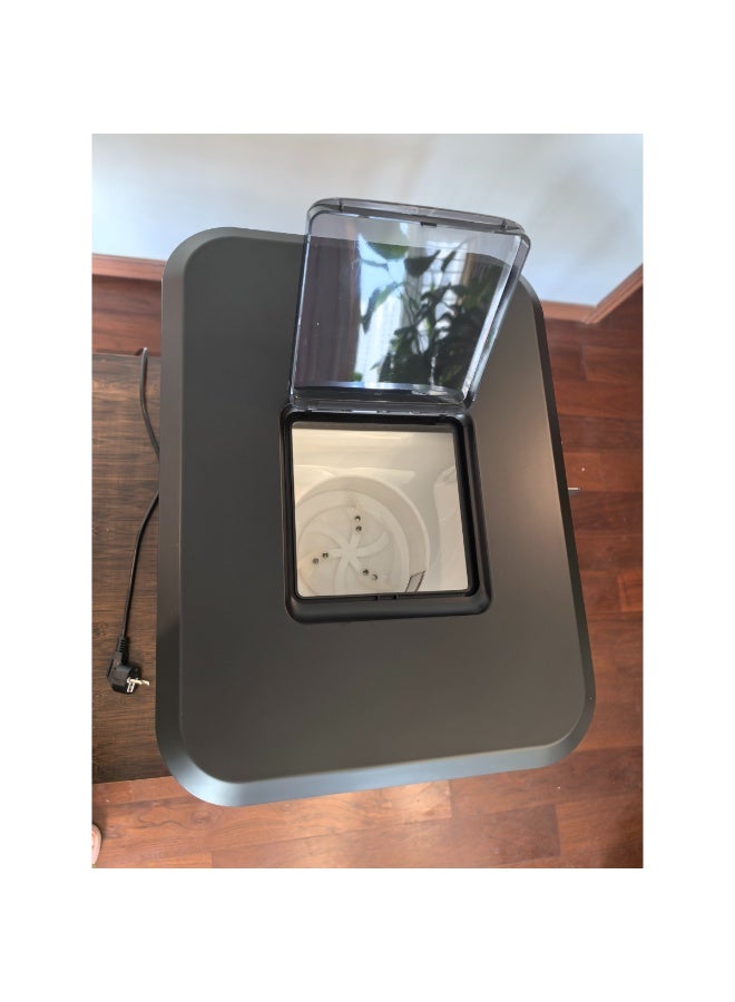 تراديو صانعة ثلج على الطاولة بشاشة لمس LED – إنتاج يومي للثلج 16–18 كغ، تجميد سريع، مدمجة وعالية الجودة للاستخدام المنزلي أو البارات أو المقاهي أو المكاتب - Image 2