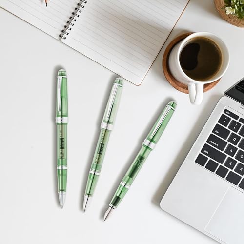 Cross Bailey Light Translucent Green Resin Rollerball Pen Professional Pen for Effortless Writing Journaling NoteTaking More Black Ink Easy Handling Includes Gift Box - Image 3