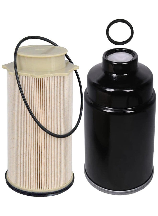 BZANPAR Fuel Filter Water Separator Set for Dodge Ram 2500 3500 4500 5500 6.7L Cummins Turbo Diesel Engines of 2013 2014 2015 2016 2017 2018, Replacement for 68157291AA 68197867AA - Image 1