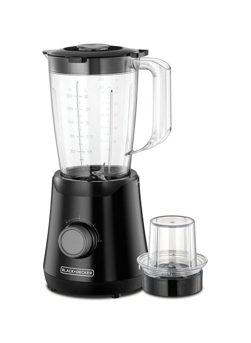 BLACK+DECKER 1.5L Blender with Grinding Mill 1500 ml 500 W BX530-B5 Black - Image 2