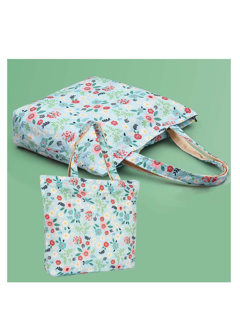 SYOSI Knitting Bag, Children Crochet Travel Bag, Portable Knitting Yarn Storage Bag Knitting Project Sewing Bag Craft Bags Crafter Gift - Image 1