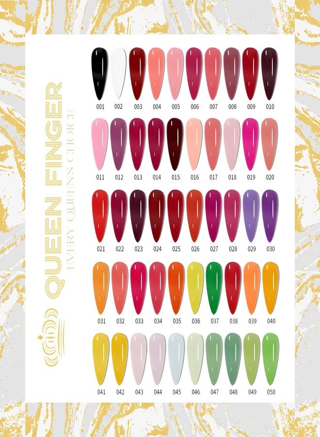 QUEENFINGER Gel Polish 15ml Soak Off Spring Nail Art Manicure Salon DIY Design Decoration at Home UV Lamp Needed (107) - Image 3