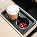 BDFHYK Car Cup Coaster 4PCS Universal NonSlip Cup Holders Embedded in Ornaments Coaster Car Interior Accessories red Civic - Image 2