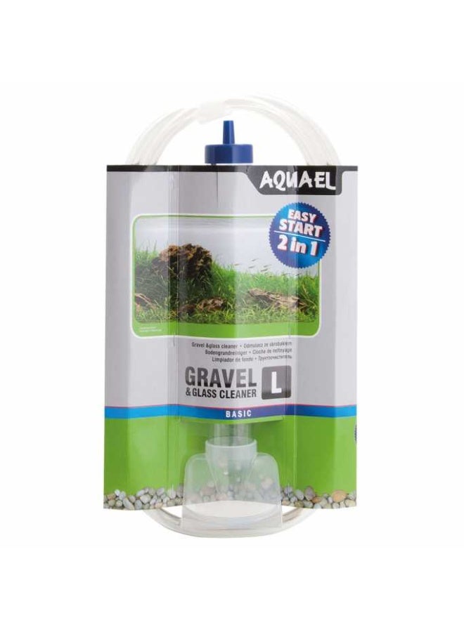 Aquael Gravel & Glass Cleaner Maintenance Tool - Large