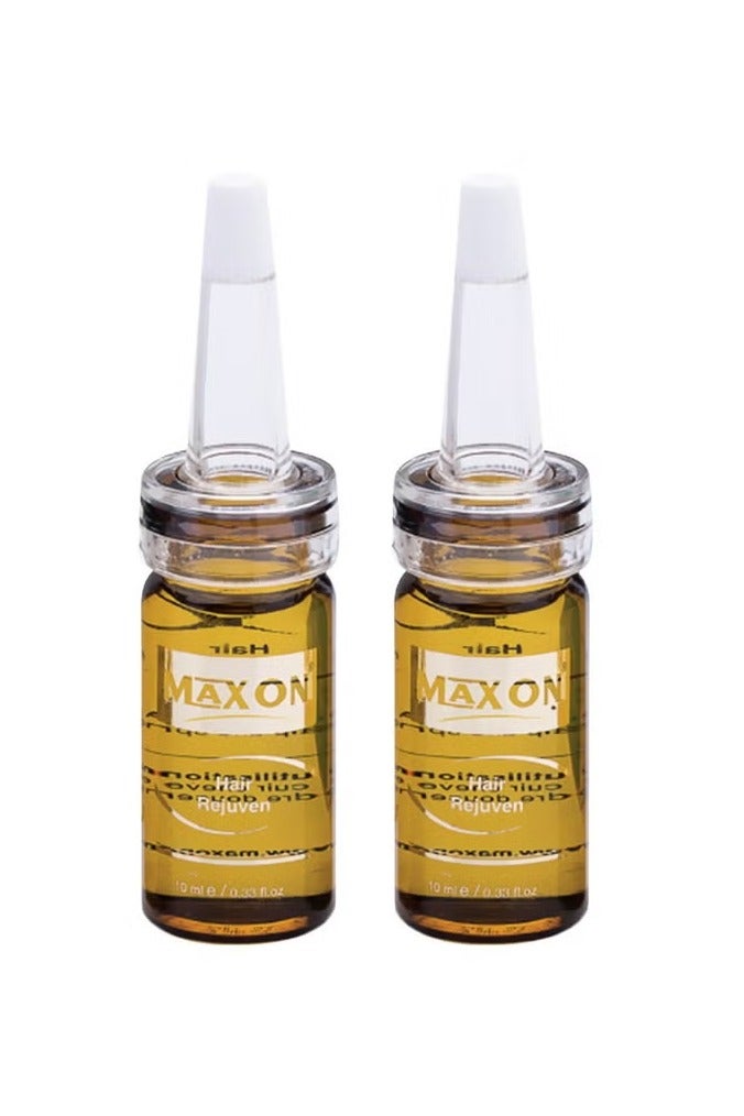 Max-On Hair Rejuvenation Vials â 15 x 10ml | Intensive Hair Nourishment & Strengthening Treatment - Image 2