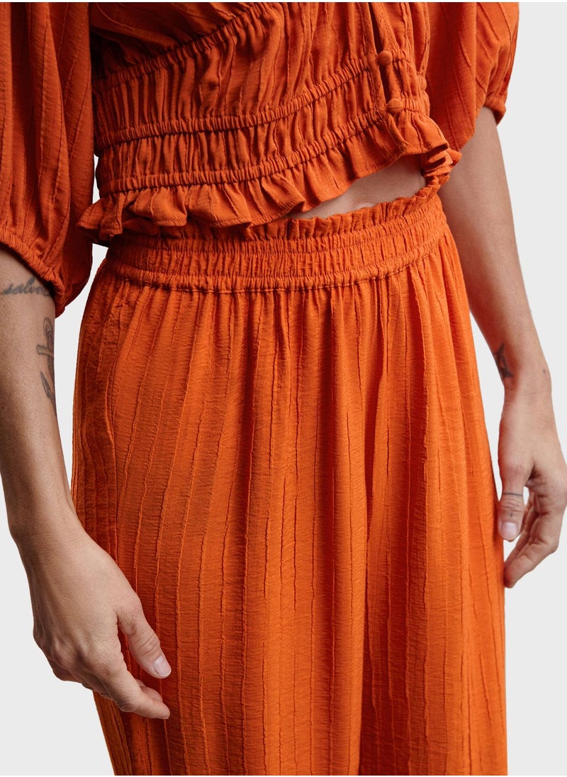 MANGO - Wide Leg Pants - Image 1