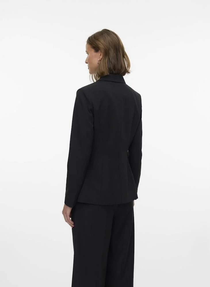 VERO MODA Vmfilia Fitted Long Sleeve Blazer