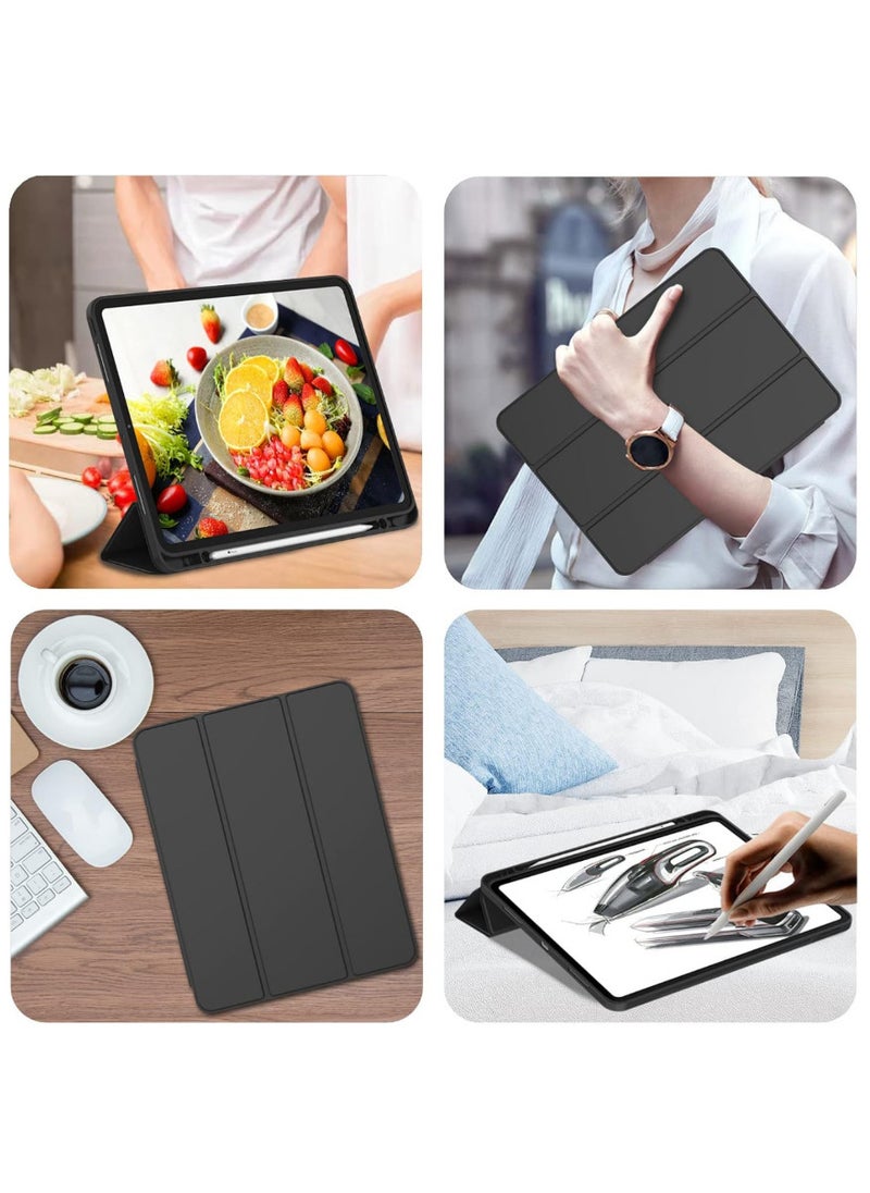 Blueberry Smart Case For iPad Pro 11 Inch 2022 (4th Gen) with 2 Pieces Tempered Clear Glasses - Image 4