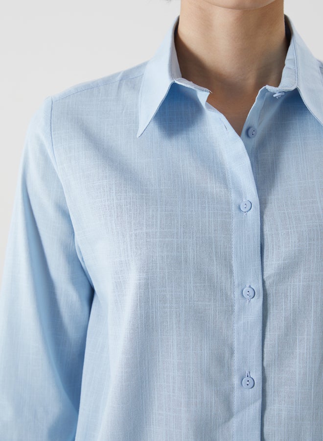 LC WAIKIKI Poplin Women's Shirt Tunic  - Image 3
