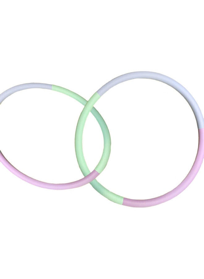 Dweck طوق هولا للأطفال، طوق سميك من الإسفنج الناعم لرياض الأطفال، طوق أداء ملون للياقة البدنية، 55 سم، مناسب للأطفال من 5-7 سنوات - Image 3