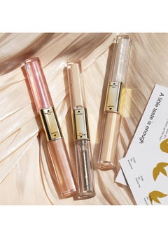 Mei Lifestyle Double Head Liquid Eyeshadow and Eye Concealer - Shiny, Glitter, Pearlescent, Long-Lasting Eye Makeup  - Image 5