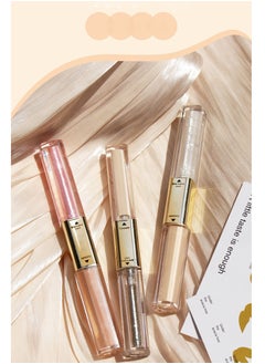 Mei Lifestyle Double Head Liquid Eyeshadow and Eye Concealer - Shiny, Glitter, Pearlescent, Long-Lasting Eye Makeup  - Image 4