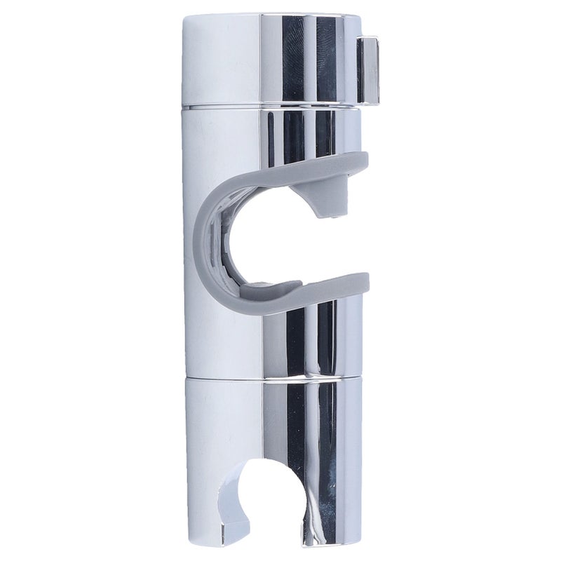 Shower Slide Rail Bar Holder 360 Degree Adjustable Straight Clamp ABS Chrome for 18‑25mm Pipe - Image 3