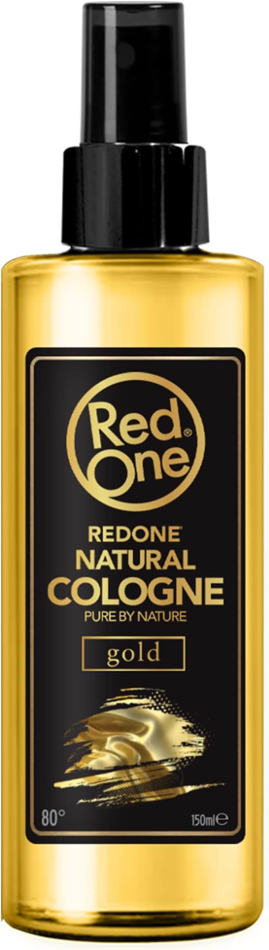 RedOne Natural Barber Cologne Aftershave Spray 150 ml Lemon - Image 1