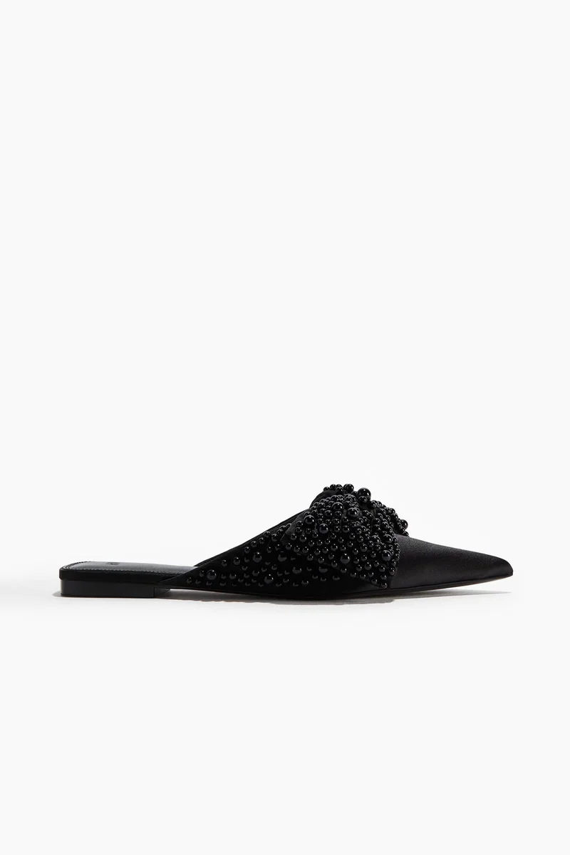 H&M Embellished mules