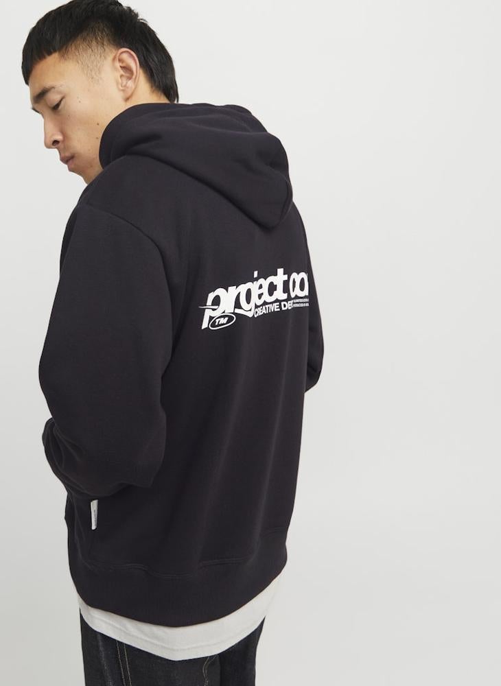 جاك اند جونز كنزيون سويت هود بطبعة - Image 3