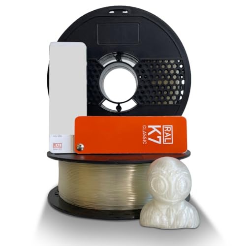 NFIL3D Premium HS PLA+ Clear Glass - 3D Printing Filament | Compatible with All 3D Printers | 1.75mm | 1Kg Gross Weight - Image 1