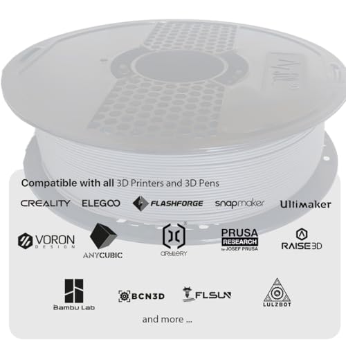 NFIL3D Premium HS PLA+ Clear Glass - 3D Printing Filament | Compatible with All 3D Printers | 1.75mm | 1Kg Gross Weight - Image 5