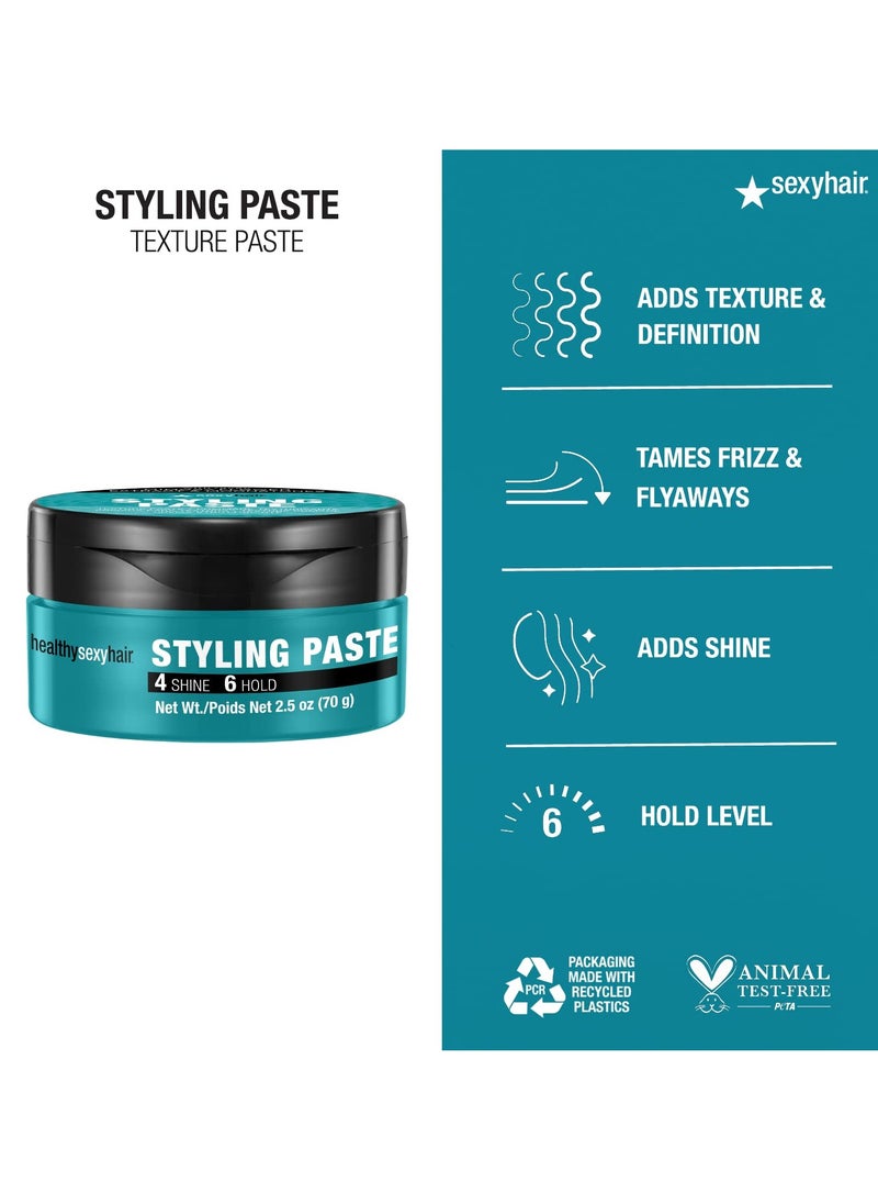 Sexy Hair SexyHair Healthy Styling Paste Texture Paste | Medium, Pliable Hold and Control | Satin Finish | All Hair Types  - Image 3